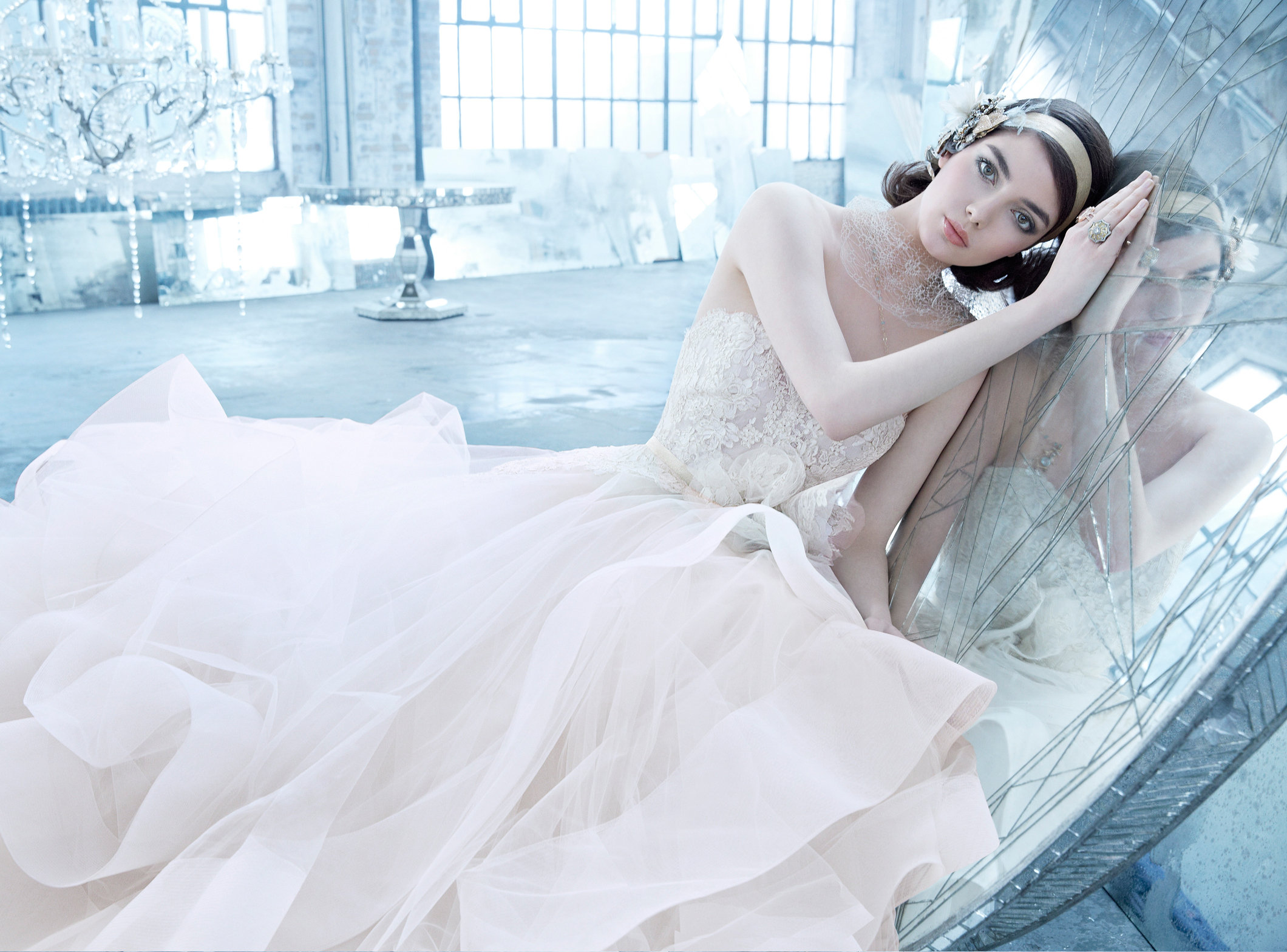 Lazaro Bridesmaid Dresses 2014
